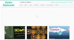 Desktop Screenshot of gamediplomat.com